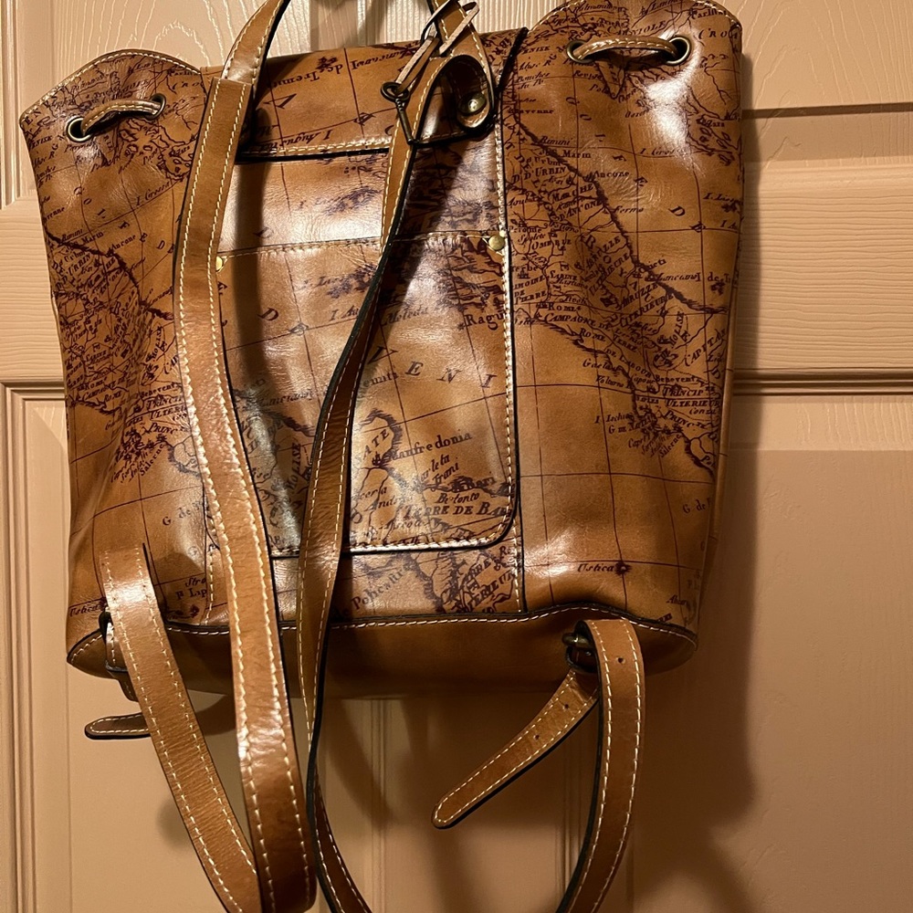 Patricia Nash Signature Map Backpack Gem